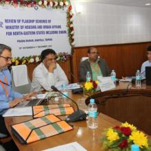 REVIEW MEETING FOR NORTH EASTERN STATE INCLUDING SIKKIM AT TRIPURA