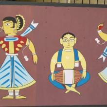 WALL PAINTING UNDER DIFFERENT ULBS