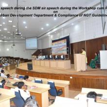 WORKSHOP CUM REVIEW MEETING ON URBAN DEVELOPMENT DEPARTMENT & COMPLIANCE OF NGT GUIDELINES